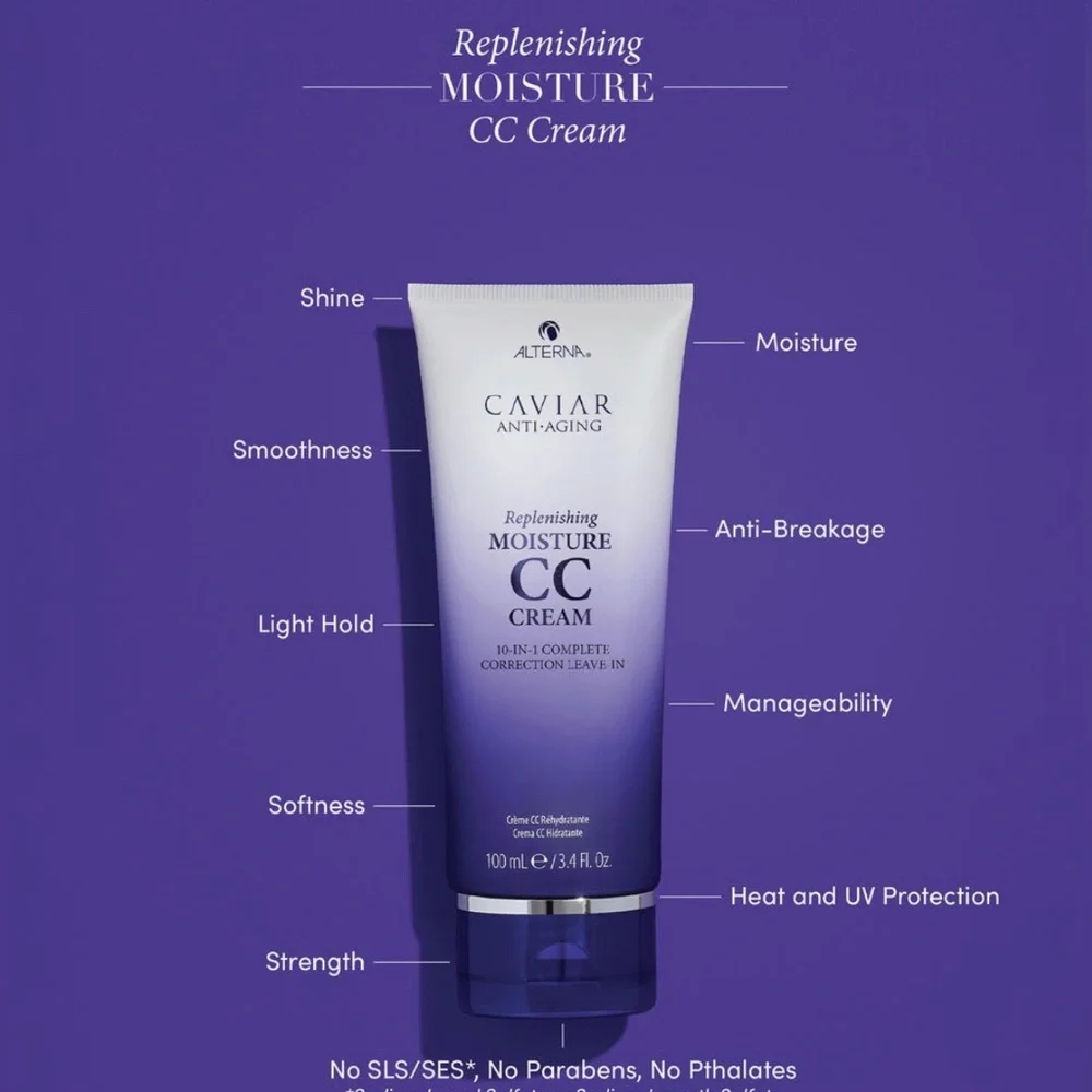 ALTERNA Caviar Anti-Aging Replenishing Moisture CC Cream 3.4oz NWOT